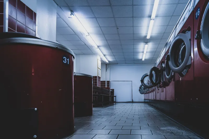 The Laundromat Is My Favorite Office in America